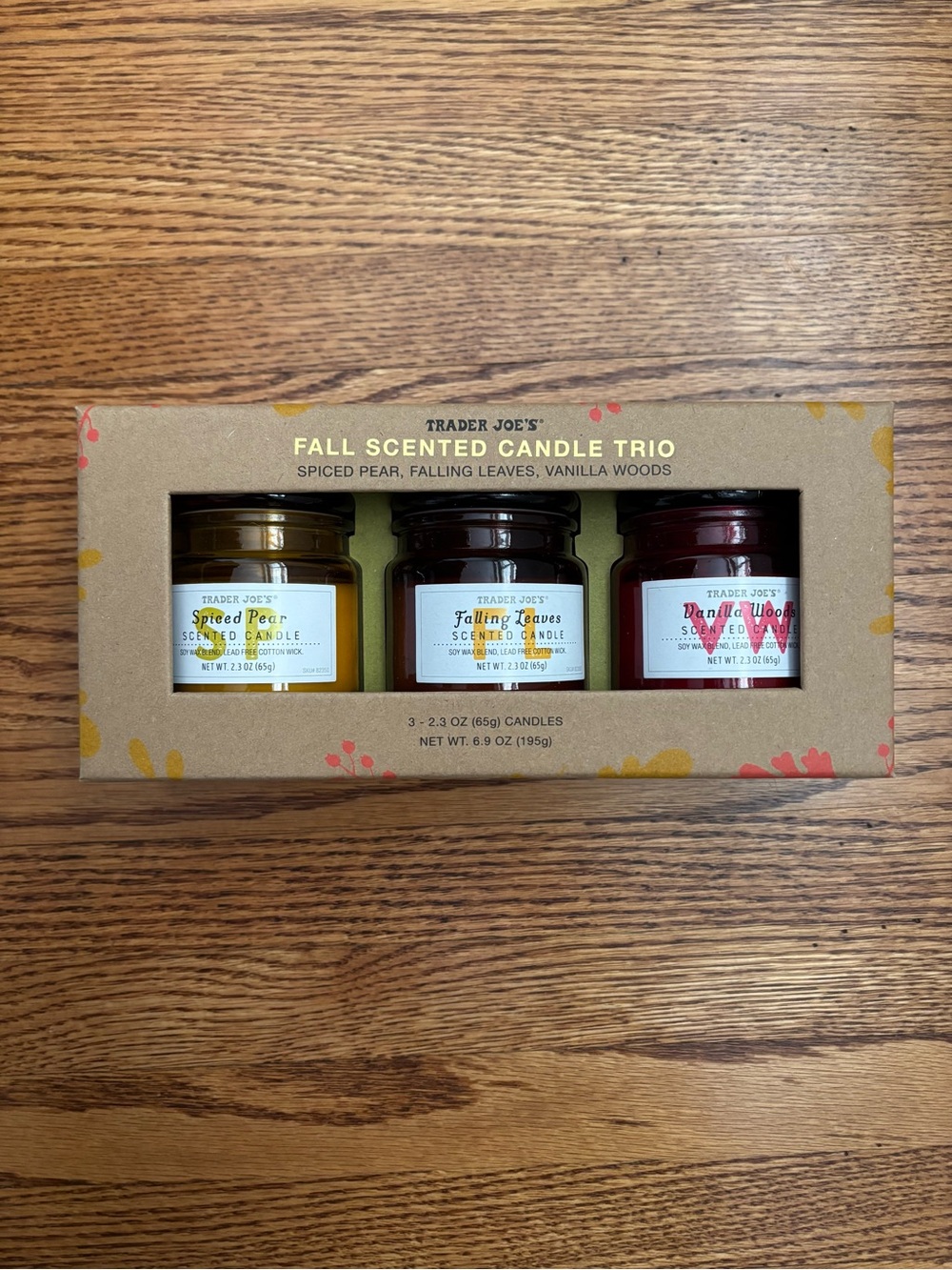 Trader Joe’s Fall Candle Trio